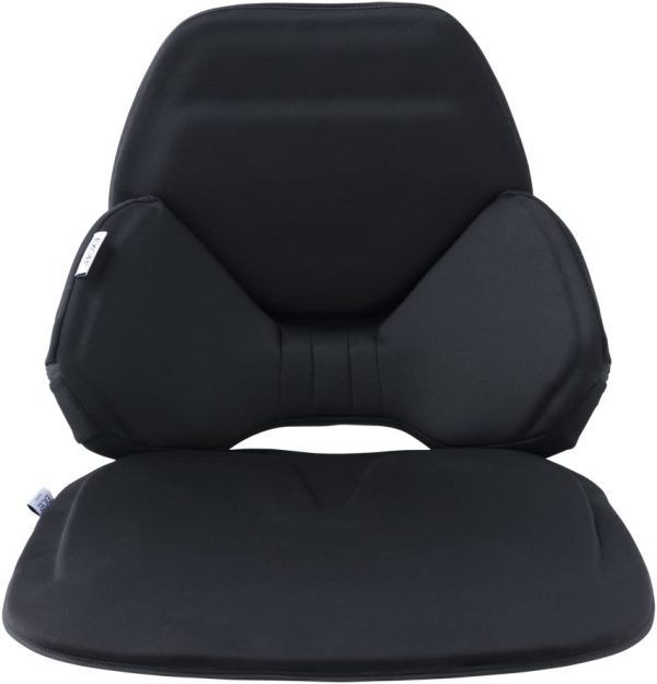 EXGEL HUD0102-BK Hug Drive Seat Back Cusion Set, Black For Discount - Image 2