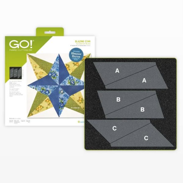 Accuquilt GO! Blazing Star Die (12  Finished) Discount
