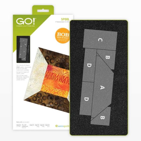 Accuquilt GO! Spool Die (6  Finished) Online Hot Sale