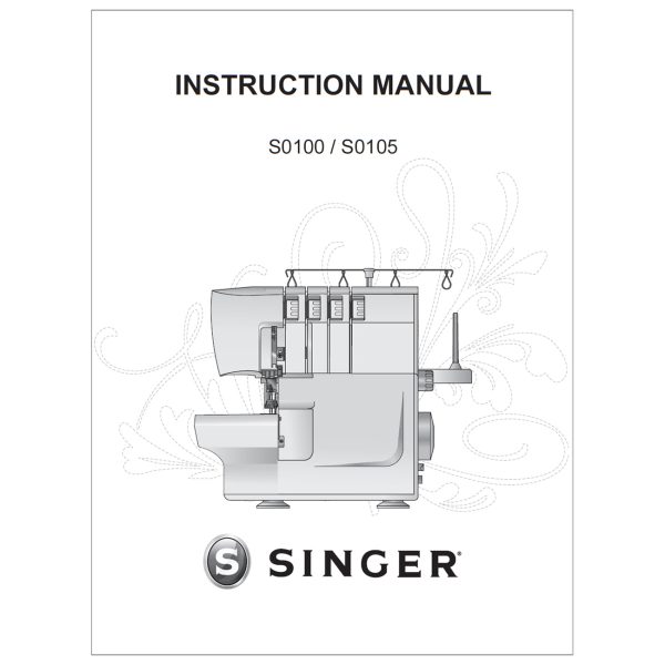 Singer S0100 Instruction Manual Online now
