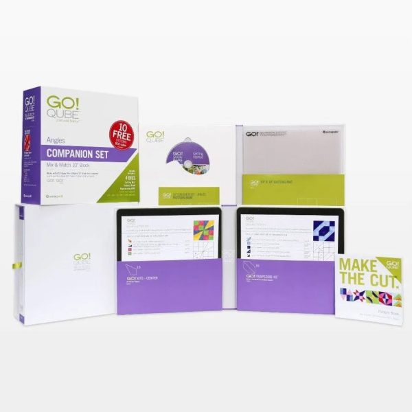 Accuquilt GO! Qube 10  Companion Set - Angles For Discount - Image 5