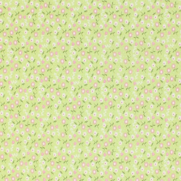 Kid s Time Floral Fabric - Green Online Sale