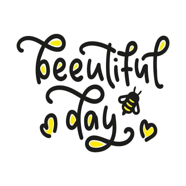 Beeutiful Day Fabric Panel - White Online now
