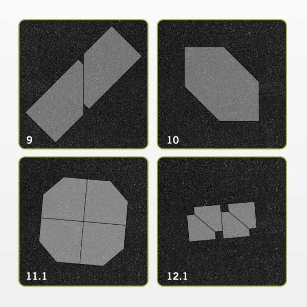Accuquilt GO! Qube 6  Companion Set - Corners Cheap - Image 3