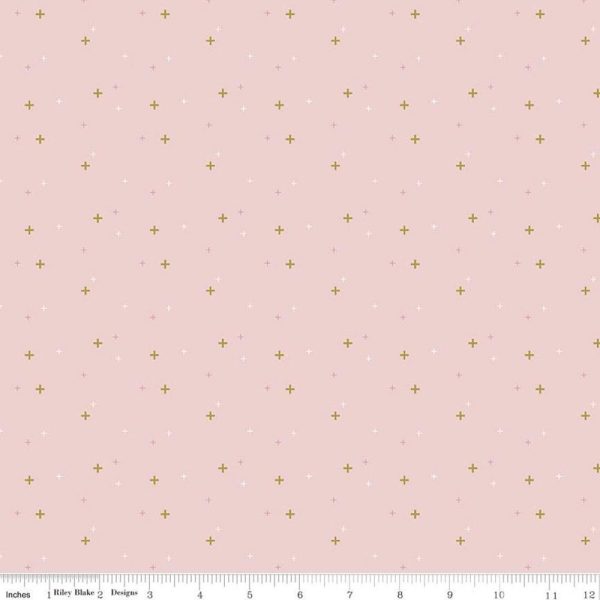Sparkler Fabric - Baby Pink Sparkle Supply