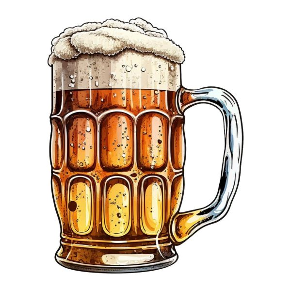 Glass of Beer #4 Fabric Panel Hot on Sale