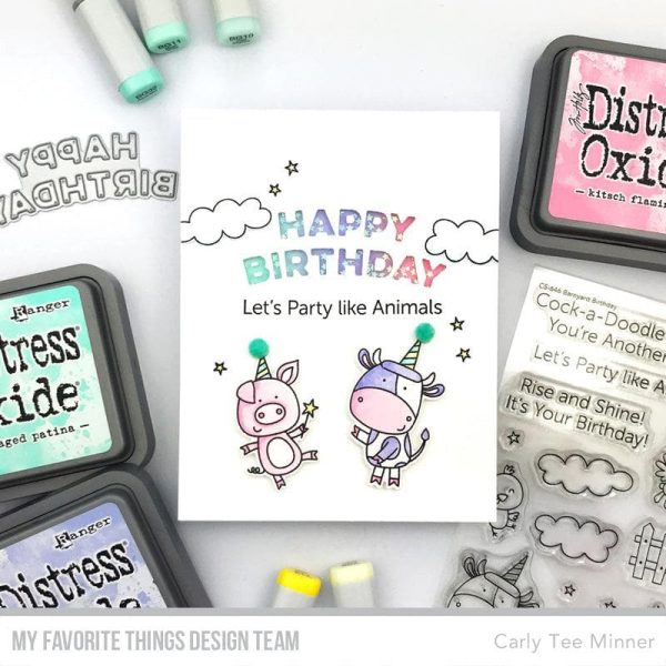 Arched Happy Birthday Die-namics on Sale - Image 4