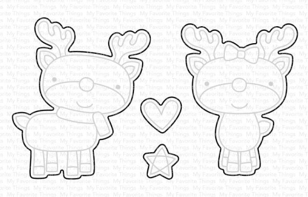 MSTN Reindeer Love Die-namics Fashion