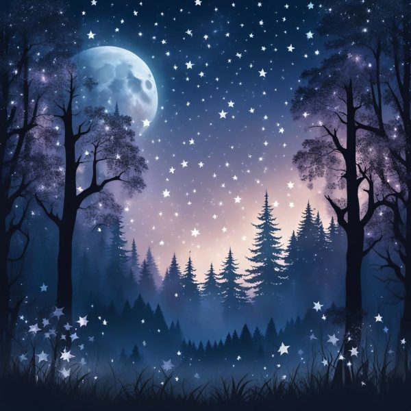 Enchanted Nightscape For Sale