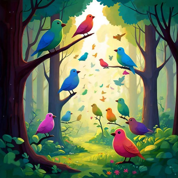 Symphony of Feathers For Sale