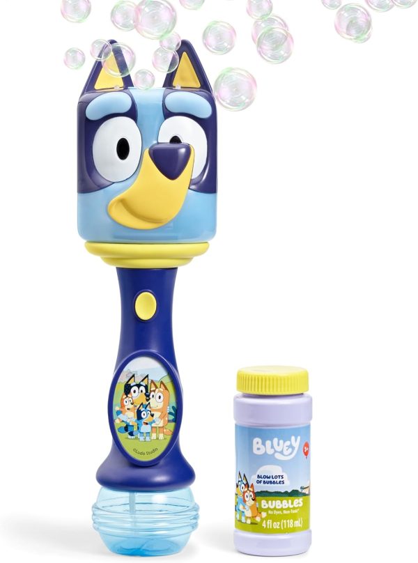 Bluey Lights & Sounds Bubble Wand For Discount